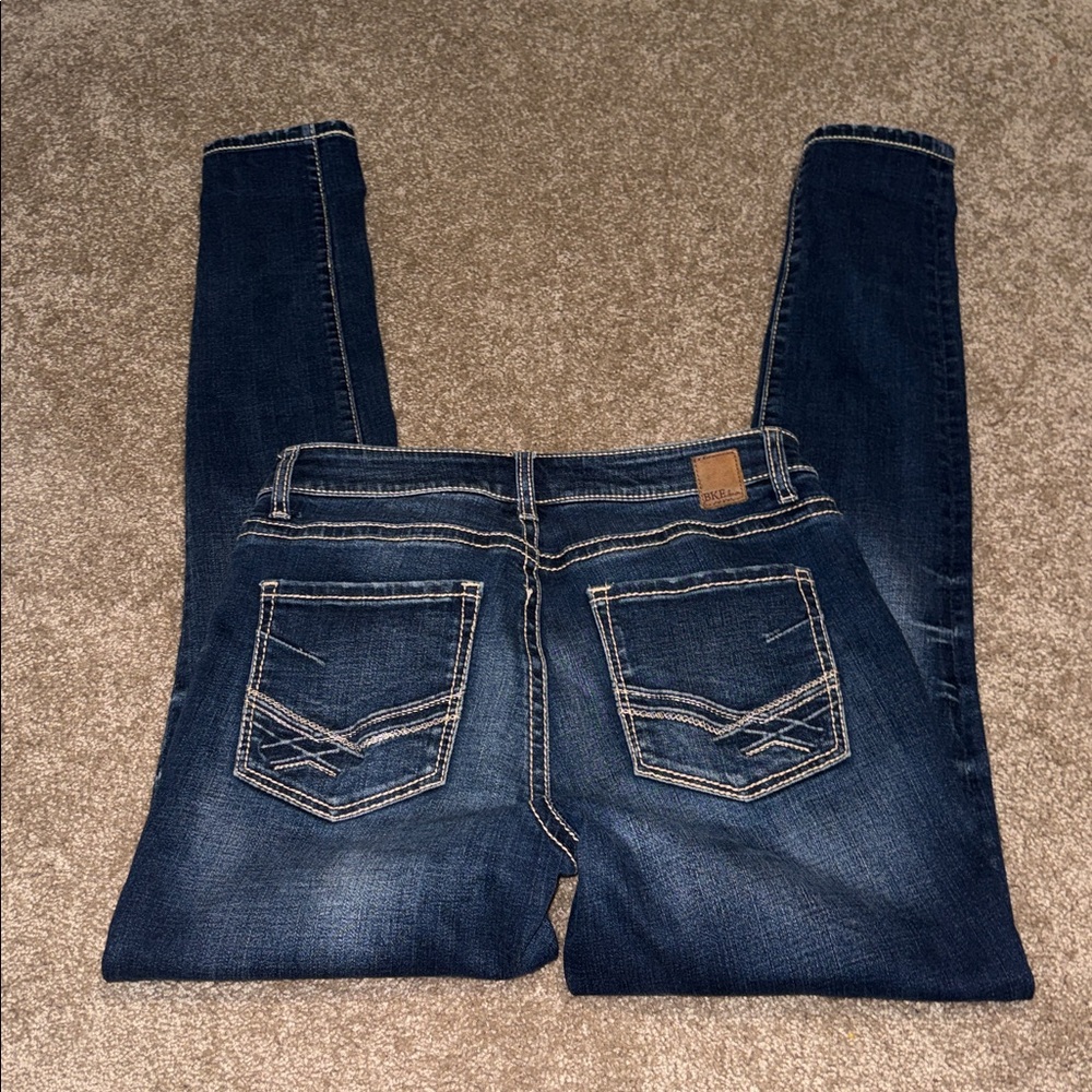 BKE Gabby skinny jeans - Thick Stitch Detail - size 26R. B13 - Picture 3 of 7